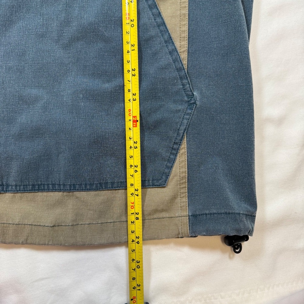 Billabong Mens Colorblock Half Zip Hooded Anorak Jacket Surf Y2K Style L - Picture 6 of 7